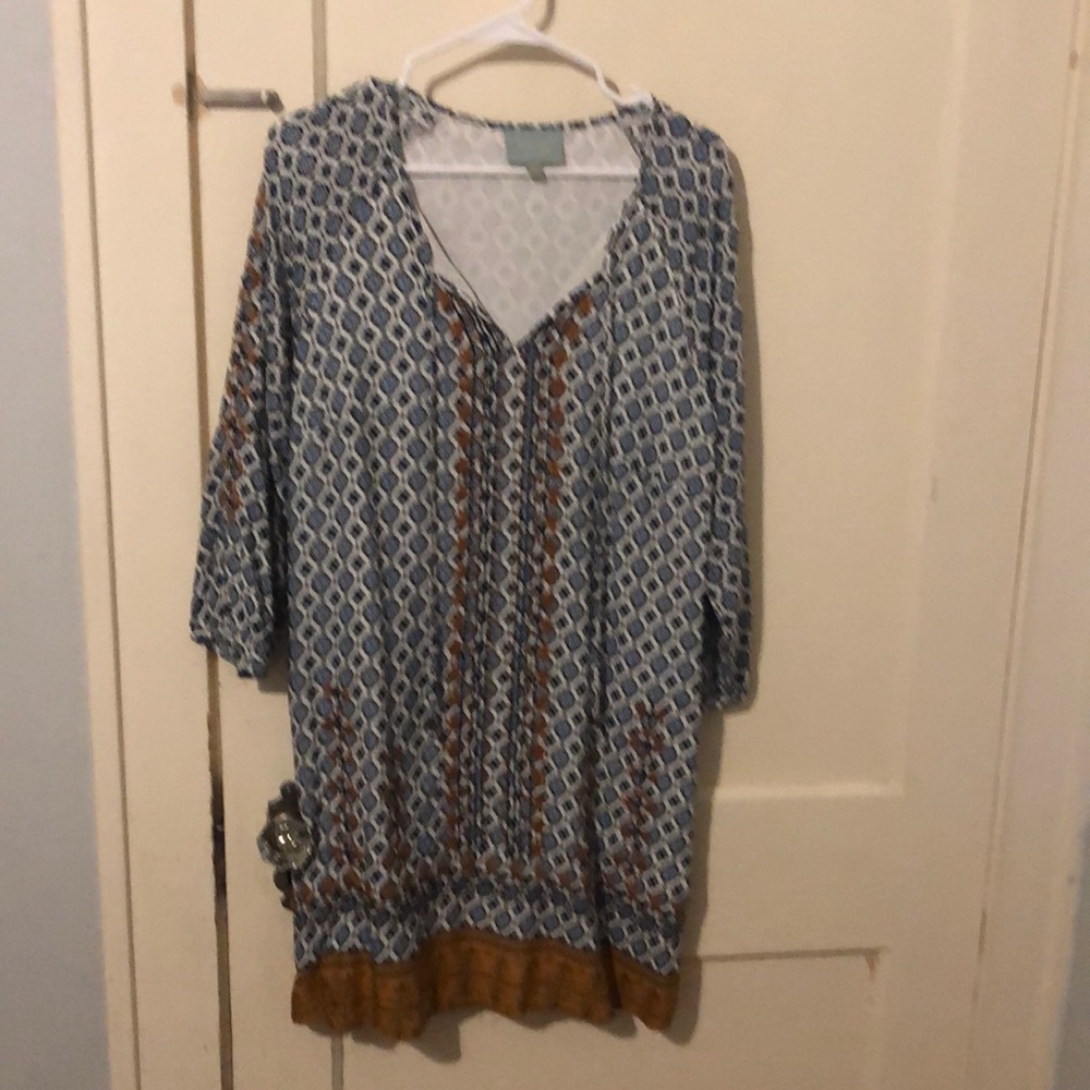 Boho mini dress